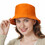 TOPTIE Custom Embroidery Bucket Sun Hat Summer Outdoor UV Sun Protection Hat