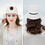 TOPTIE Custom Tan Leather Patch Bucket Sun Hat Summer Outdoor UV Sun Protection Hat