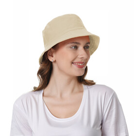 TOPTIE Cotton Twill UV Sun Bucket Hat