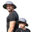 Custom Waterproof Bucket Sun Hat Wide Brim UV Sun Protection Hat for Kids Mens Boonie Sun Hat with Drawstring & Chin Strap, Price/piece