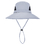 TOPTIE Unisex Water Resistant Outdoor Wide Brim Mesh Bucket Sun Hat Adjustable Fishing Boonie Hat w/ Chin Strap