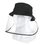 Opromo Protective Face Shield for Adult Kids, Unisex Cotton Bucket Sun Hat with Removable Clear Flexible Face Cover, Price/piece