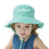 Custom Baby Kids Toddler UV Sun Protection Hat with Adjustable Drawstring & Chin Strap, Price/pieces