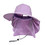 Womens Ponytail Sun Hat with Neck Flap UV Protection Wide Brim Beach Fishing Hat, Waterproof Quick-Dry Sarafi Flap Cap