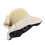 TOPTIE Women's UV Sun Protection Breathable Wide Brim Bowknot Bucket Mesh Sun Hat