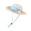 TOPTIE Customized Kids Sun Hat with Mesh Sides, Adjustable Bucket Hat for Child & Teen Outdoor Beach Play