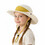 TOPTIE Customized Kids Sun Hat with Mesh Sides, Adjustable Bucket Hat for Child & Teen Outdoor Beach Play