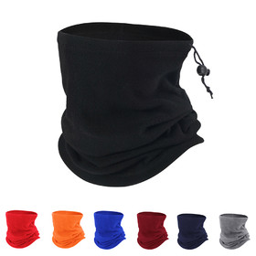TOPTIE Outdoor Fleece Neck Warmer Scarf Hat multifunctional headgear warm mask hat