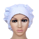 TOPTIE Solid Scrub Hat Bouffant Scrub Cap Sanitary Cap for Women's Long Hair