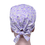 TOPTIE Adjustable Tie Back Bleach Friendly Hat Floral Scrub Cap For Ponytail, Price/piece