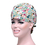 TOPTIE Flower Series Scrub Cap Scrub Hat with Sweatband Chemo Hat, Multiple Colors, Price/piece