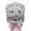TOPTIE Flower Series Scrub Cap Scrub Hat with Sweatband Chemo Hat, Multiple Colors, Price/piece