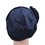 TOPTIE Womens Elegant Strench Side Flower Pleated Muslim Turban Chemo Cancer Cap, Price/pieces