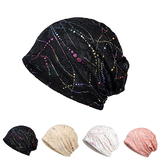 TOPTIE Women's Lightweight Lace Turban Slouchy Beanie Hat Cap for Cancer Patients