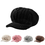 Opromo Crochet Newsboy Cap Winter Hat Visor Beret Cold Weather Knitted Beanie Hat, Price/piece
