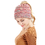TOPTIE Womens BeanieTail Stretch Cable Knit Messy High Bun Ponytail Beanie Hat