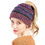 TOPTIE Womens BeanieTail Stretch Cable Knit Messy High Bun Ponytail Beanie Hat