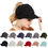 Opromo BeanieTail Cable Ribbed Knit Messy High Bun Ponytail Beanie Hat w/ Visor Brim, Price/piece
