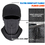 Custom Waterproof Black Balaclava Ski Full Face Mask for Cold Weather,Windproof Tactical Balaclava Hood Hat for Men Women, Price/piece
