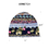 TOPTIE 2 in 1 Double Layer Cotton Baggy Slouchy Beanie Chemo Scarf Hat Skull Cap - 19 Patterns
