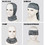 TOPTIE Cooling Neck Gaiter with Ear Loops, Breathable Nylon Face Gaiter Mask Cover for Men Women