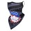 TOPTIE Stylish Mesh Cooling Face Cover Neck Gaiter with Ear Loops, Outdoor Balaclava Bandana Cycling Motorcycle Mask