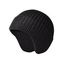 TOPTIE Winter Warm Ski Knit Beanie with Ear Covers for Men Women,Soft Stretch Thick Knit Beanie Hat