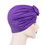 TOPTIE Flower Knot Turban Headwrap for Women Pre Knotted Head Wrap Turbans Pre-Tied Bonnet Beanie Cap