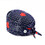 TOPTIE Gourd-Shaped Working Cap with Buttons Adjustable Scrub Cap with Sweatband Tie Back Hats Suitable for Men and Women