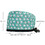 TOPTIE Dental Scrub Cap with Button Adjustable Gourd-Shaped Working Caps Cotton Tie Back Hats, One Size Fits All