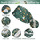 TOPTIE Scrub Cap with Buttons Working Cap with Sweatband Adjustable Bouffant Nurse Hats, One Size Fits All