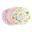 TOPTIE 3 Pcs Shower Caps Reusable Plastic Hair Hats for Women Spa Salon Bathing Use