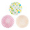 TOPTIE 3 Pcs Shower Caps Reusable Plastic Hair Hats for Women Spa Salon Bathing Use