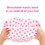 TOPTIE 3 Pcs Shower Caps Reusable Plastic Hair Hats for Women Spa Salon Bathing Use