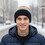 TOPTIE Multi Color Stripe Knit Beanie Winter Soft Unisex Cuffed Beanie Sport Hats Ski Cap with Pom Pom