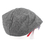 TOPTIE Classic Men's Tweed Herringbone Wool Blend Newsboy Ivy Hat Cabbie Driving Cap