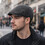 TOPTIE Men's Classic Newsboy Cap Adjustable Flat Cap Cotton Denim Driving Hat
