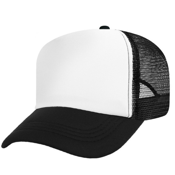 Toptie Blank Kids 5 Panel Mesh Trucker Cap Foam Front Snapback For Boys 