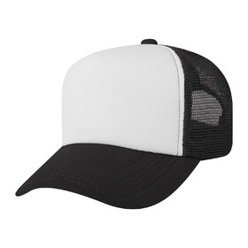 TOPTIE 5 Panel Trucker Hat Foam Front Mesh Back Snapback Hat Adult