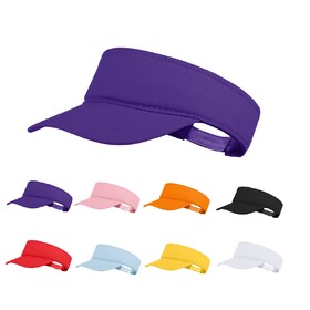 TOPTIE Kids UV Sun Protection Visor Cap Adjustable Cotton Sun Hat Visors for Boys Girls Aged 2-10 Years Old