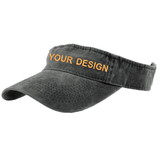 Personalized Unisex Sports Sun Visor Hats Twill Washed Cotton Ball Caps for Men Women Custom Embroidery