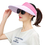 TOPTIE Sun Visor Hats for Women, Foldable Large Brim UV Protection Summer Beach Cap