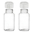 Muka 15ml/0.5oz Empty Clear Plastic Bottle, Powder Medicine Pill Bottle Chemical Container
