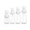 Muka 60ML/2oz. Clear PETG Fine Mist Spray Bottle Plastic Mini Travel Spray Bottle