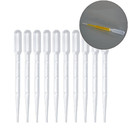 Muka 100 PCS 2ml/5ml/10ml Disposable Plastic Transfer Pipettes, Transfer Graduated Pipettes, Calibrated Dropper Suitable for Essential Oils & Science Laboratory