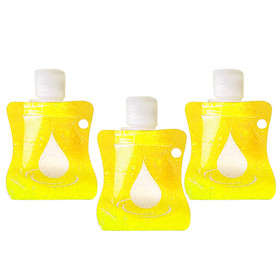 Muka 1.7oz/50ml Portable Squeezable Containers Empty Hand Soap bottles for Liquids