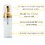 Muka 1.7oz./50ml Clear Travel Mini Foaming Soap Bottle with Gold Cap, Price/1 piece