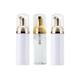 Muka Sample 50ml/1.7oz,60ml/2oz Plastic Travel Foaming Soap Dispenser Mini Empty Foaming Liquid Soap Pump Bottles