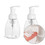 Muka 6PCS Foaming Pump Bottles Bubble Dispenser for Kitchen and Bathroom (250ml/8.5oz., 300ml/10oz.)