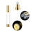 Custom Airless Cosmetic Dispenser Lotion Pump Bottle(5ml/0.17oz.,15ml/0.5oz.,30ml/1oz.), Price/piece